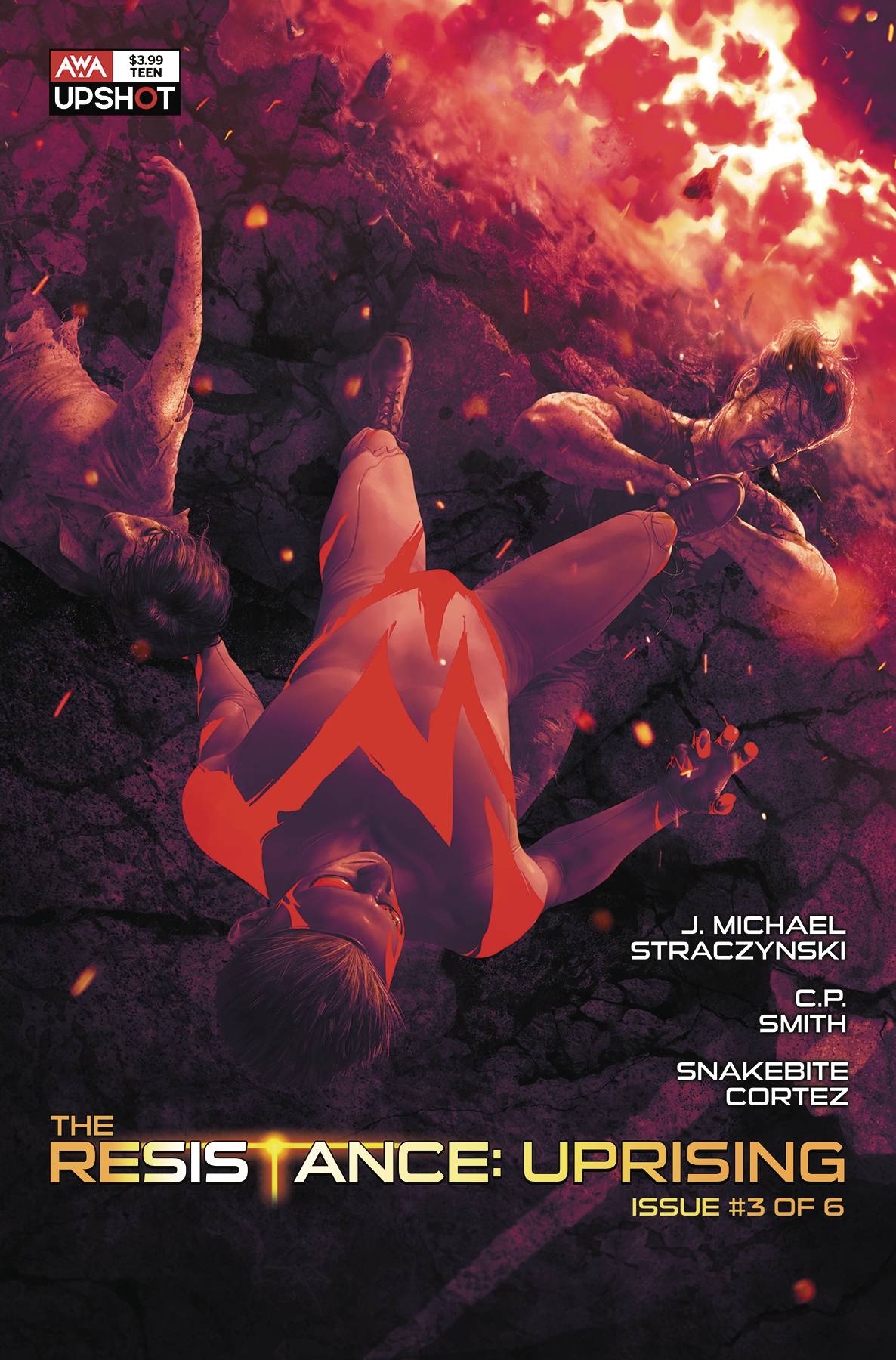 ARTISTS WRITERS & ARTISANS INC COMIC BOOK RESISTANCE UPRISING #3