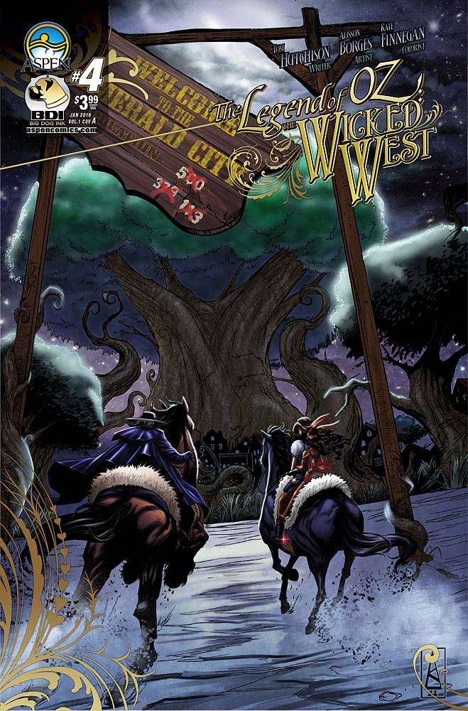 ASPEN MLT INC ASPEN MLT INC LEGEND OF OZ WICKED WEST #4 CVR A BORGES