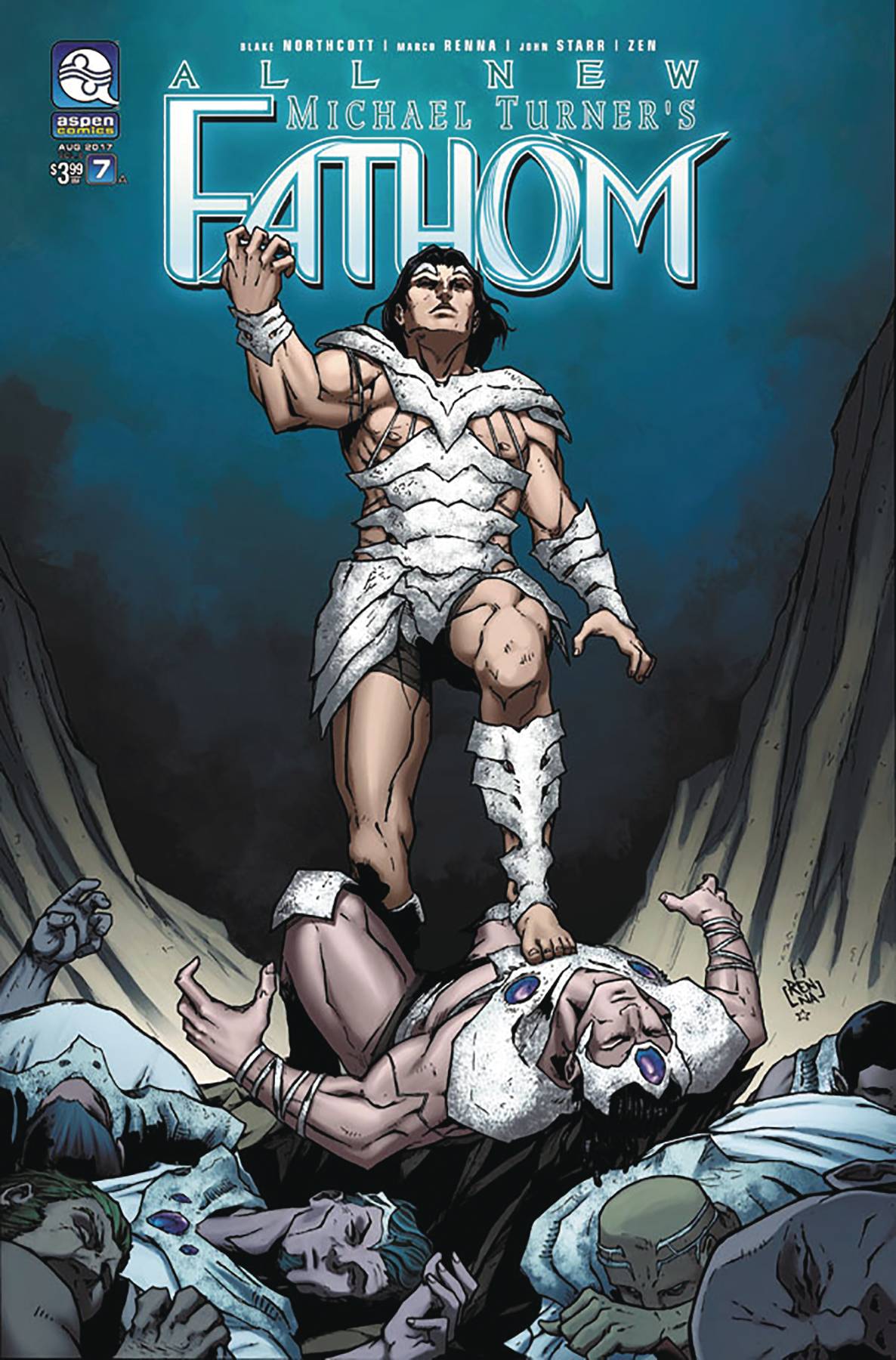 ASPEN MLT INC Comics FINE ALL NEW FATHOM #7 CVR A RENNA