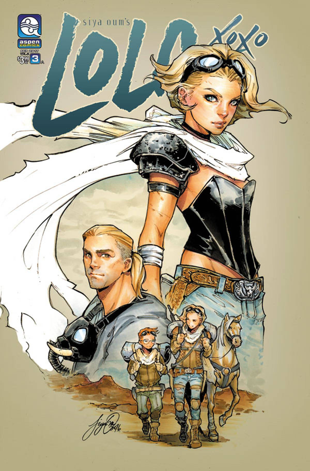 ASPEN MLT INC VF LOLA XOXO VOL 2 #3 CVR A OUM