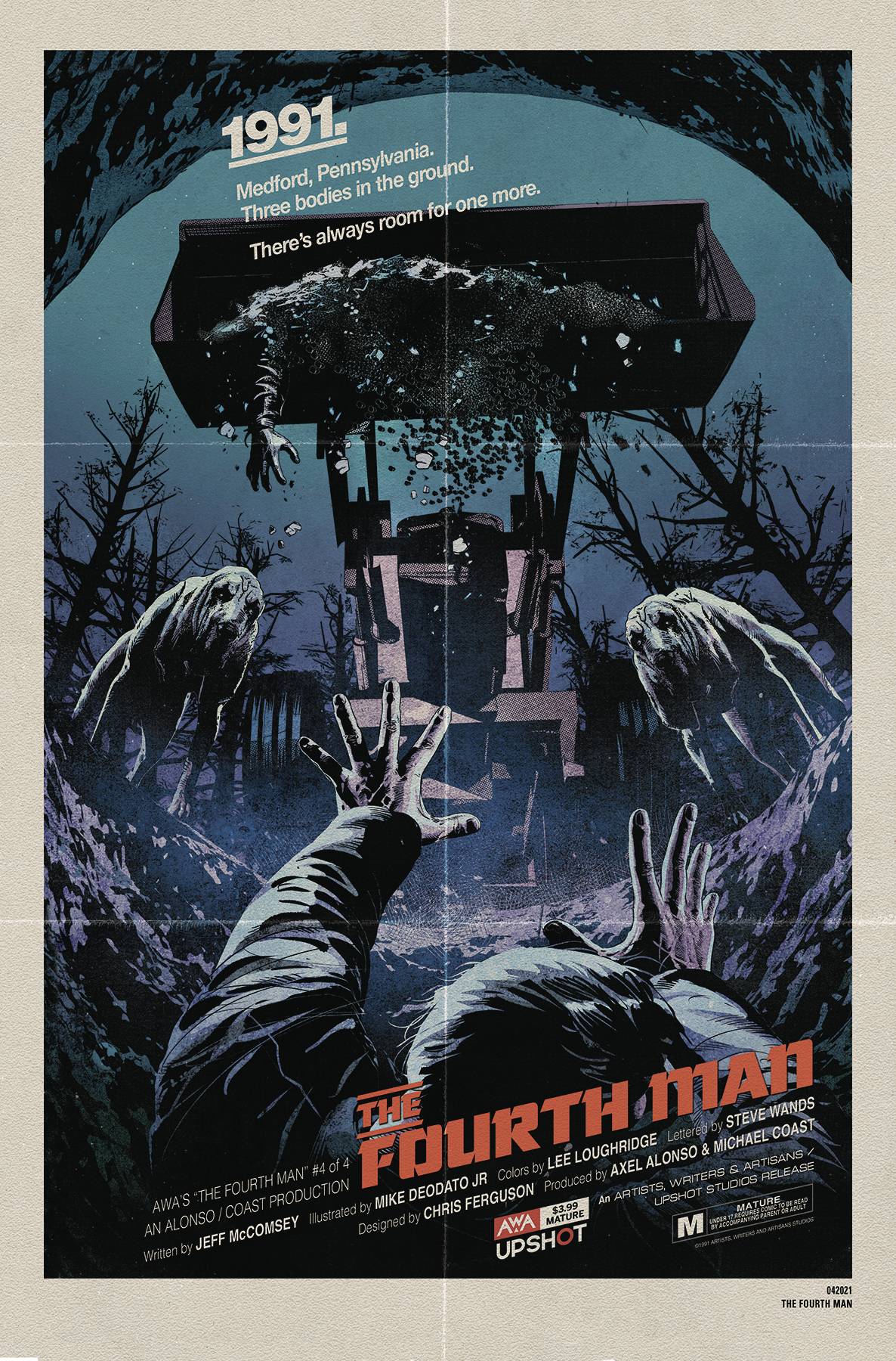 AWA STUDIOS COMIC BOOK FOURTH MAN #4 (OF 4) (MR)