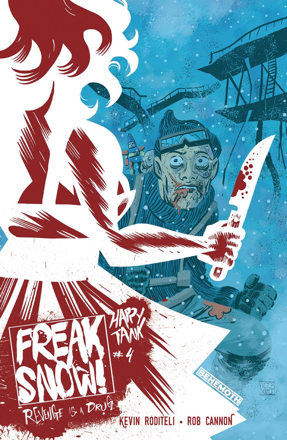 BEHEMOTH COMICS COMIC BOOK FREAK SNOW #4 (OF 4) (MR)