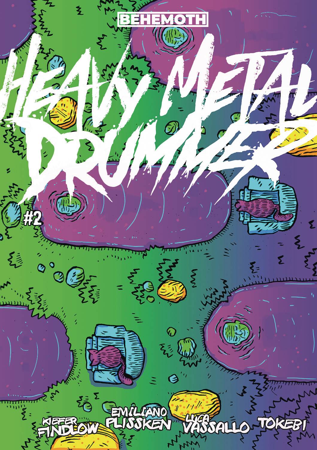 BEHEMOTH COMICS COMIC BOOK VF/NM HEAVY METAL DRUMMER #2 (OF 6) CVR B VASSALLO (MR)