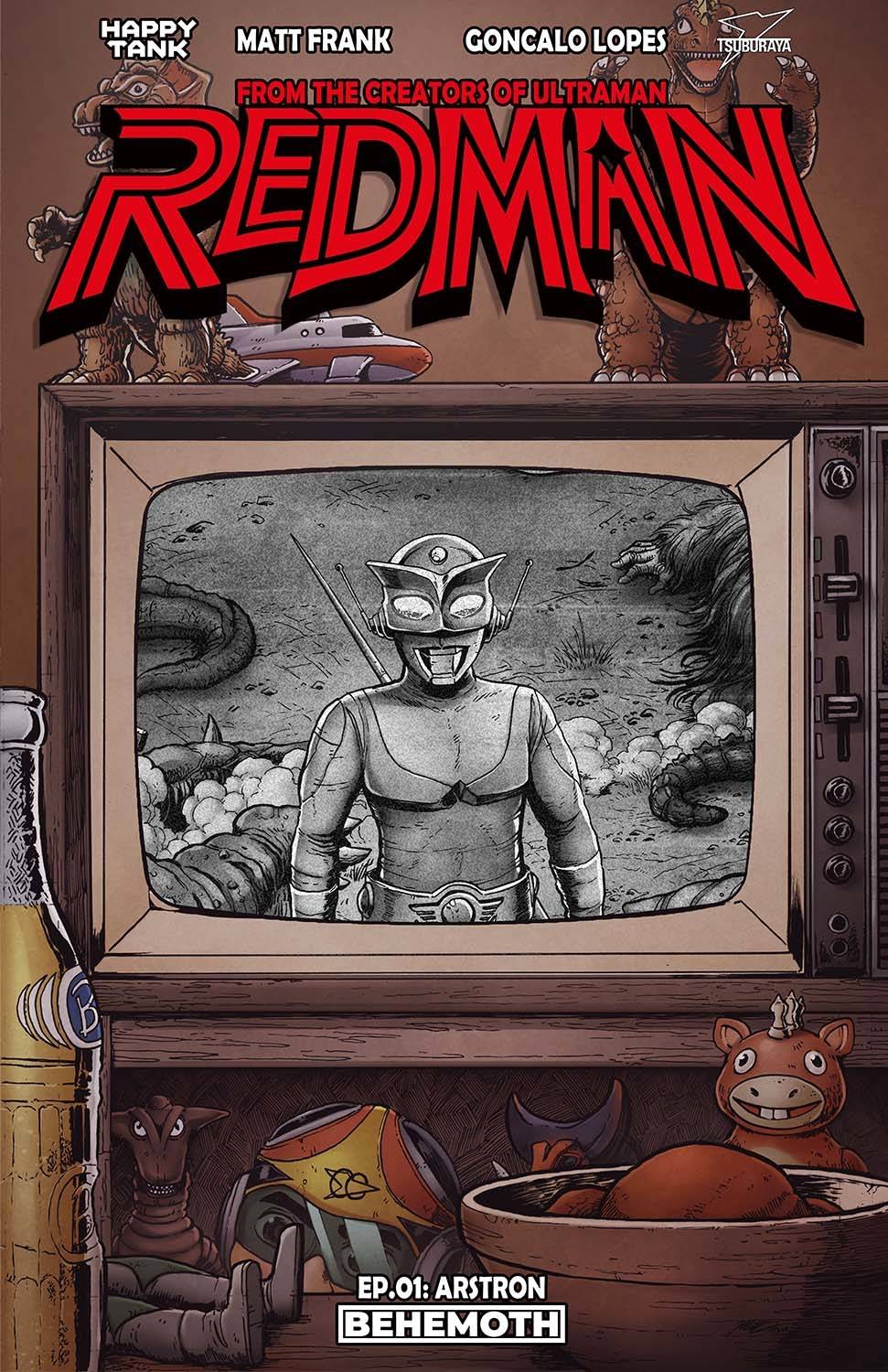 BEHEMOTH COMICS COMIC BOOK VF/NM REDMAN #1 (OF 5) CVR D FRANK (MR)