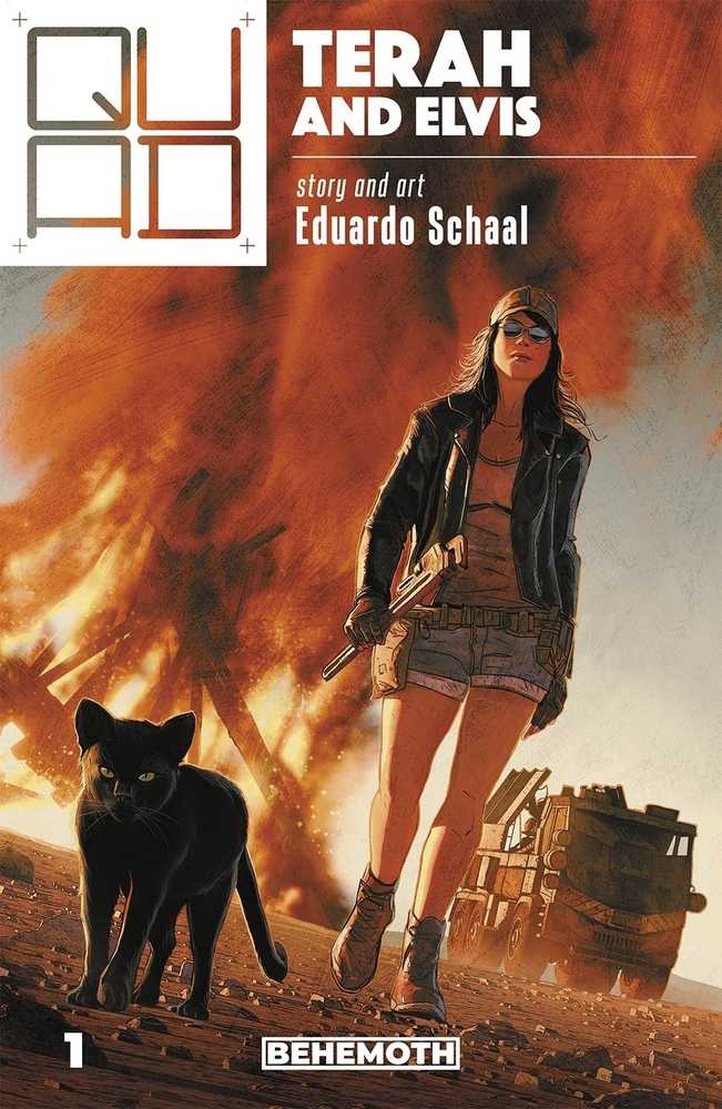BEHEMOTH COMICS COMIC BOOKS Quad #1 Cover A Schaal (Mature)