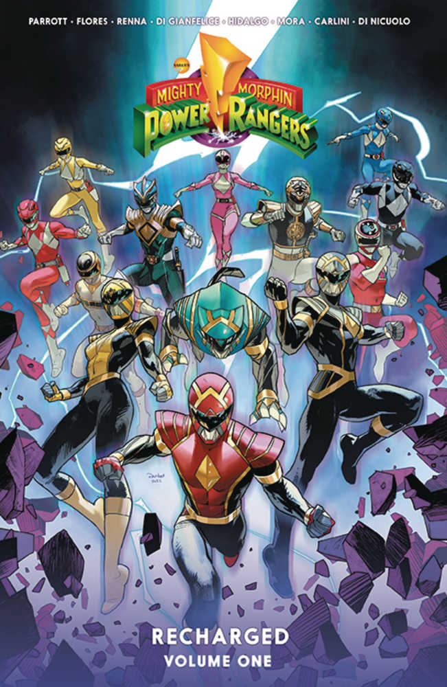 BOOM ENTERTAINMENT TRADE Mighty Morphin Power Rangers Recharged TPB Volume 01