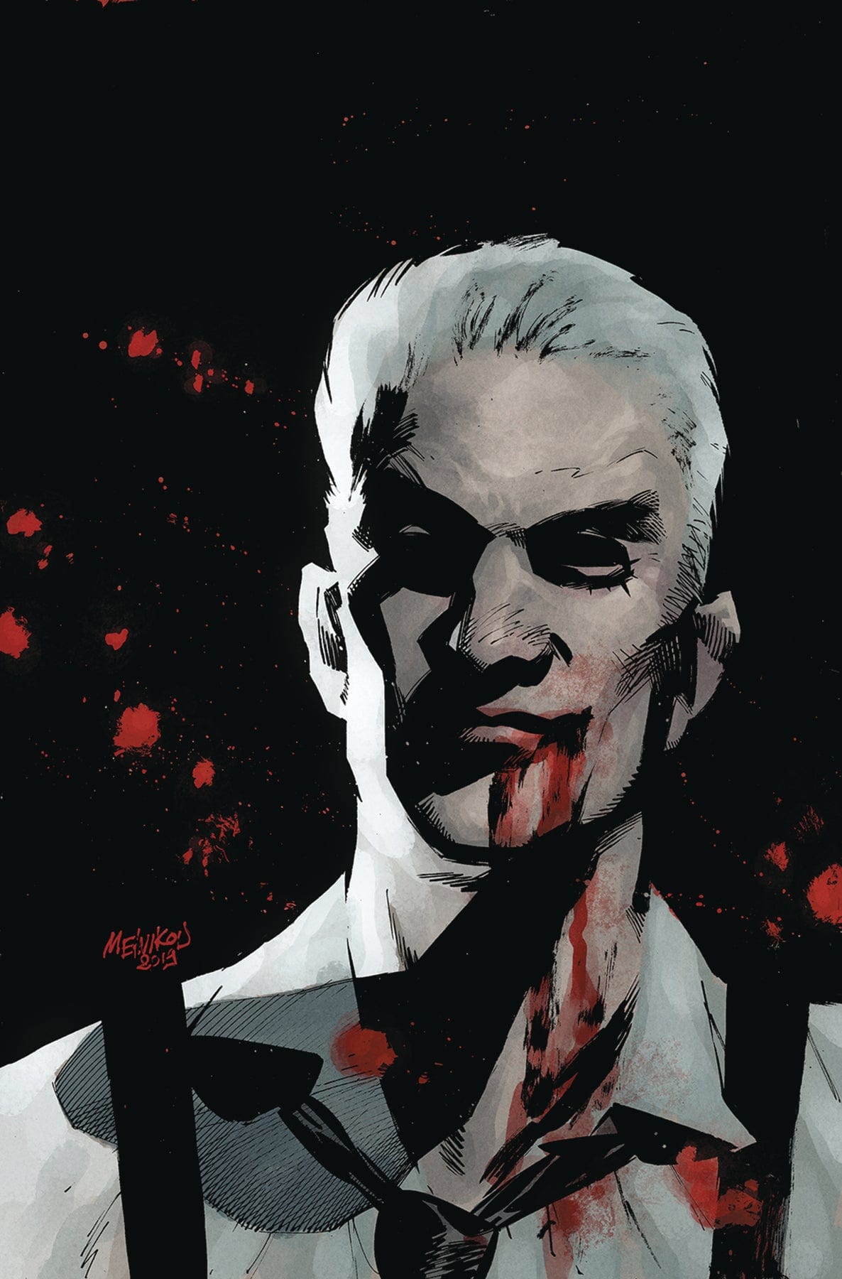 BOOM! STUDIOS comic book ANGEL & SPIKE #13 CVR B MELKINOV VAR