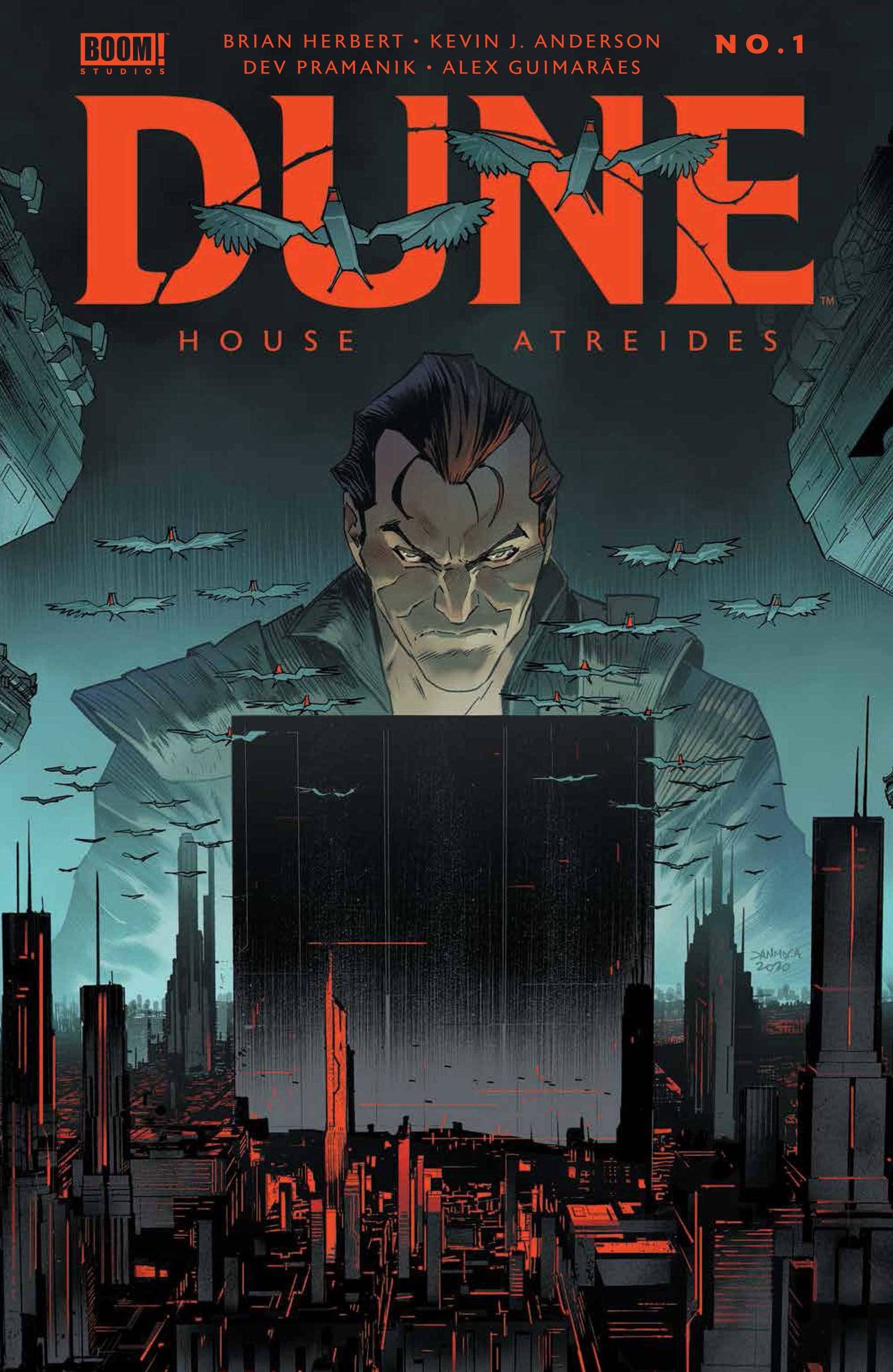 BOOM! STUDIOS COMIC BOOK DUNE HOUSE ATREIDES #1 CVR B MORA