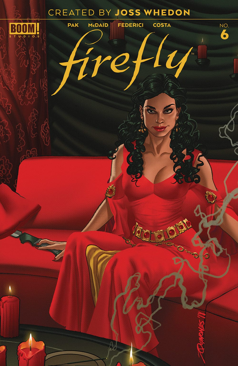 BOOM! STUDIOS COMIC BOOK FIREFLY #6 PREORDER QUINONES VAR