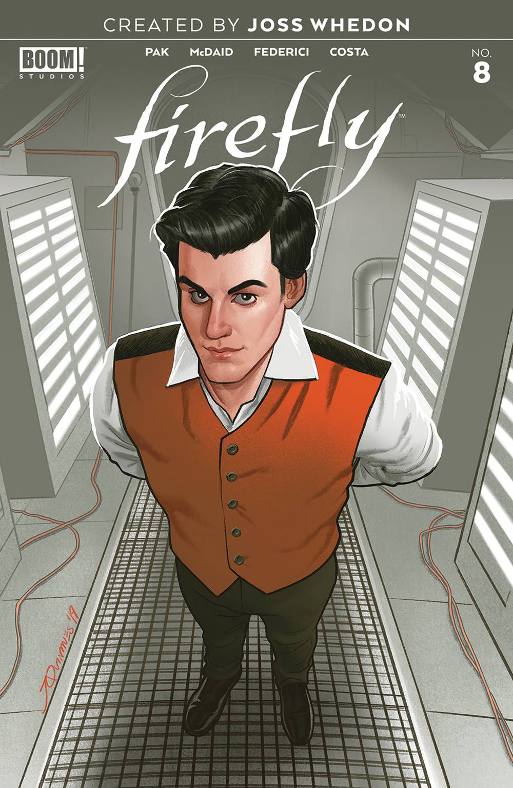 BOOM! STUDIOS COMIC BOOK FIREFLY #8 CVR B PREORDER QUINONES VAR