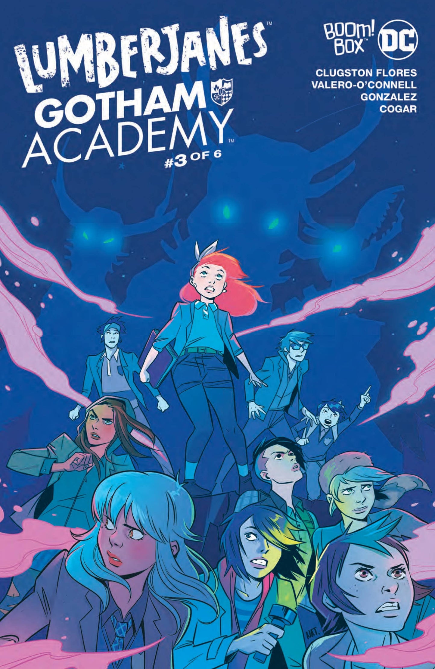 BOOM! STUDIOS COMIC BOOK LUMBERJANES GOTHAM ACADEMY #3 MAIN CVR