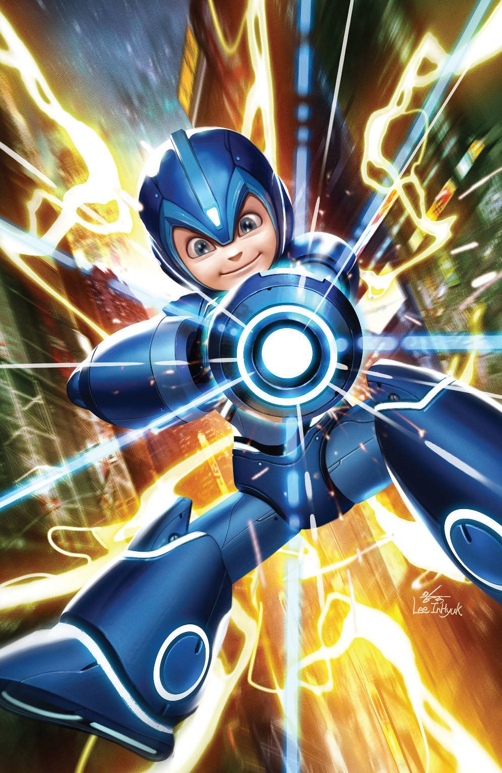BOOM! STUDIOS COMIC BOOK MEGA MAN FULLY CHARGED #1 CVR C LEE VAR