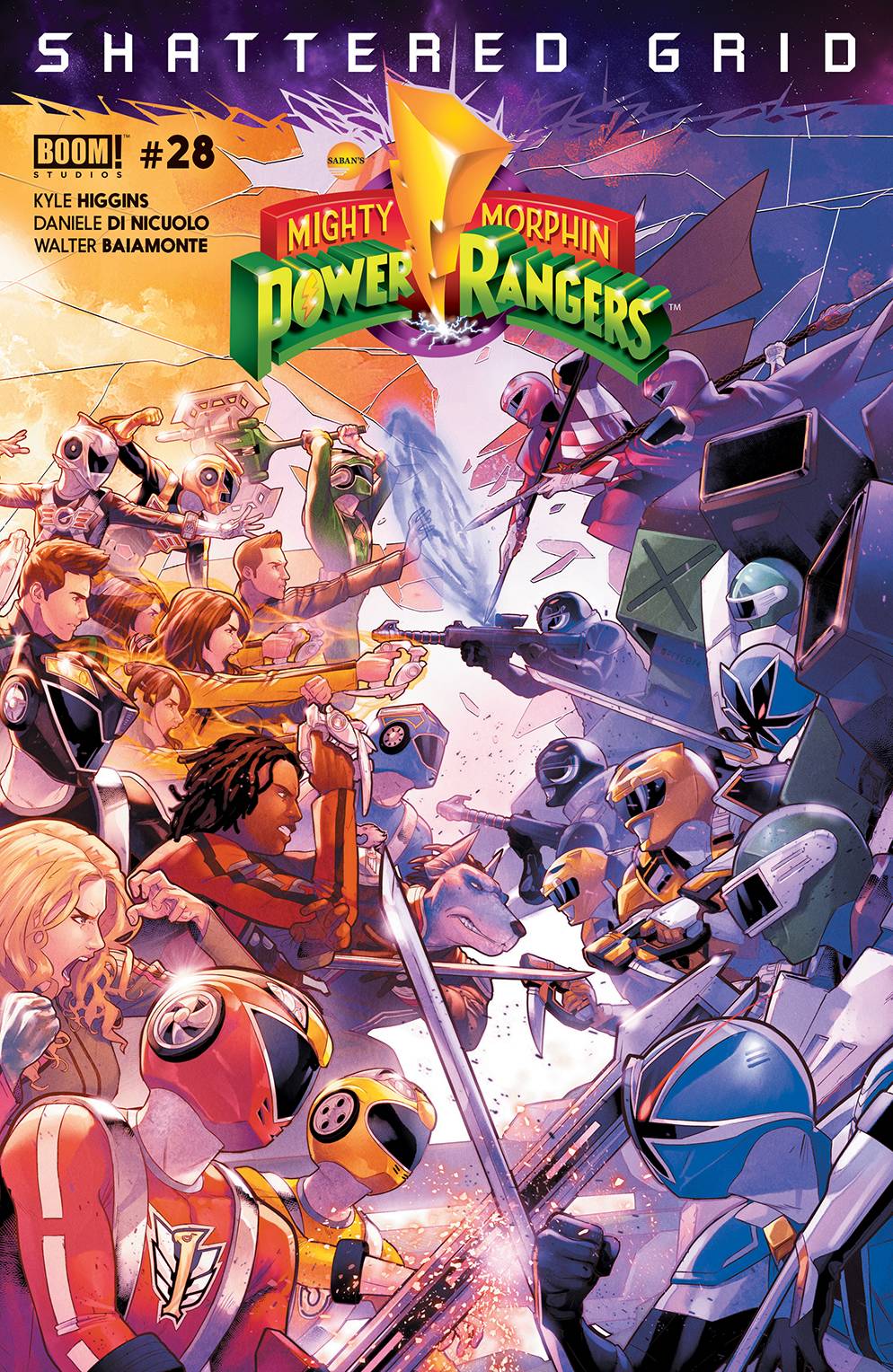 BOOM! STUDIOS COMIC BOOK MIGHTY MORPHIN POWER RANGERS #28 MAIN SG (C: 1-0-0)