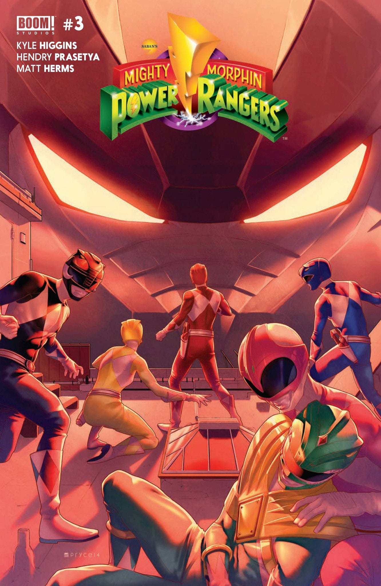 BOOM! STUDIOS COMIC BOOK MIGHTY MORPHIN POWER RANGERS #3 MAIN CVR