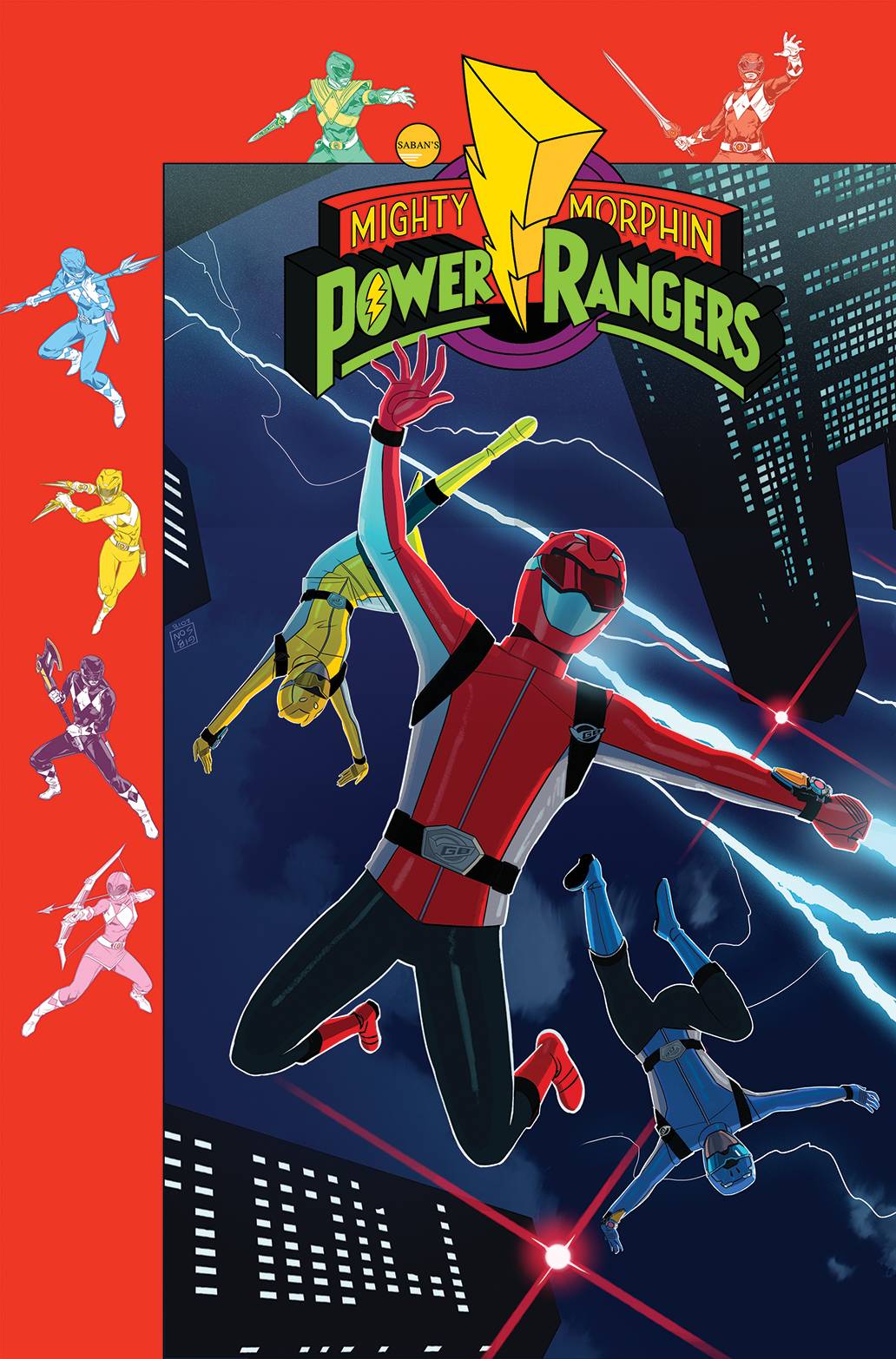 BOOM! STUDIOS COMIC BOOK MIGHTY MORPHIN POWER RANGERS #39 PREORDER GIBSON VAR (C: 1-0