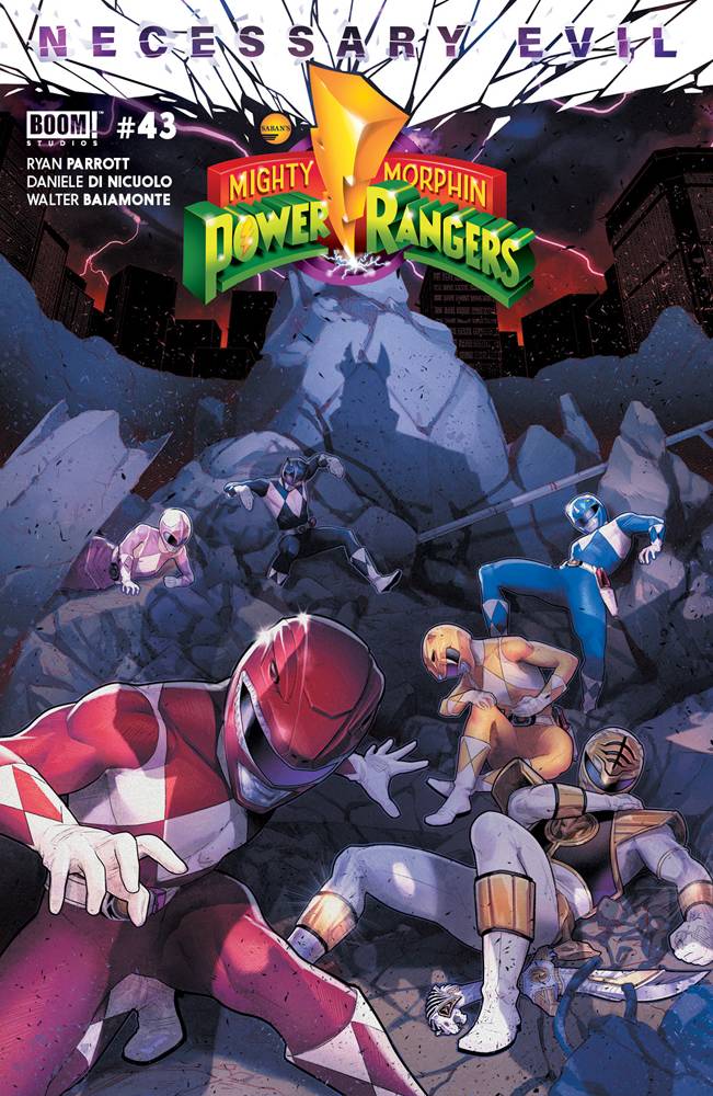BOOM! STUDIOS COMIC BOOK MIGHTY MORPHIN POWER RANGERS #43 CVR A CAMPBELL