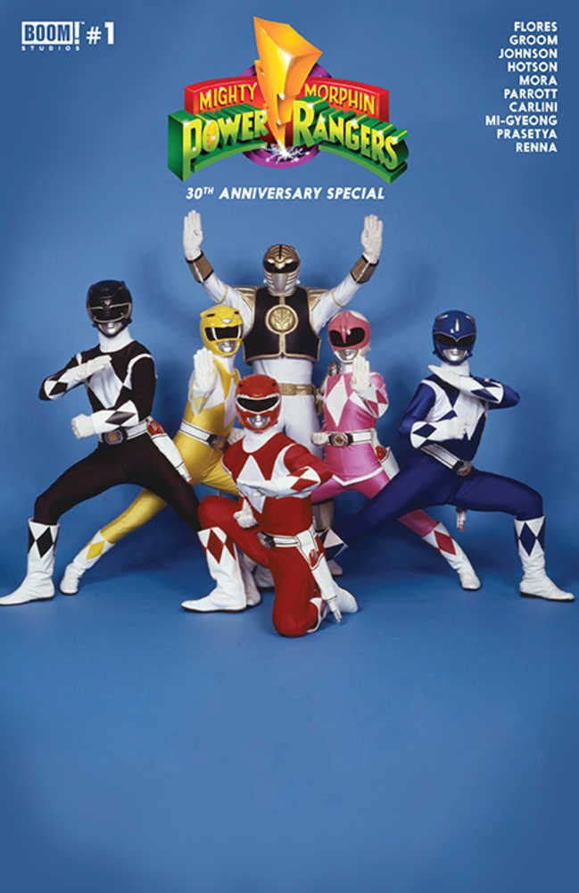 BOOM! STUDIOS COMIC BOOK Mmpr 30th Anniversary Special #1 Cover D Photo Variant
