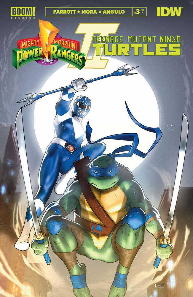 BOOM! STUDIOS COMIC BOOK Mmpr Teenage Mutant Ninja Turtles II #3 (Of 5) Cover E Cardstock Variant Clarke