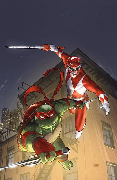 BOOM! STUDIOS COMIC BOOK MMPR TMNT II #1 (OF 5) CVR T UNLOCKABLE VAR CLARKE