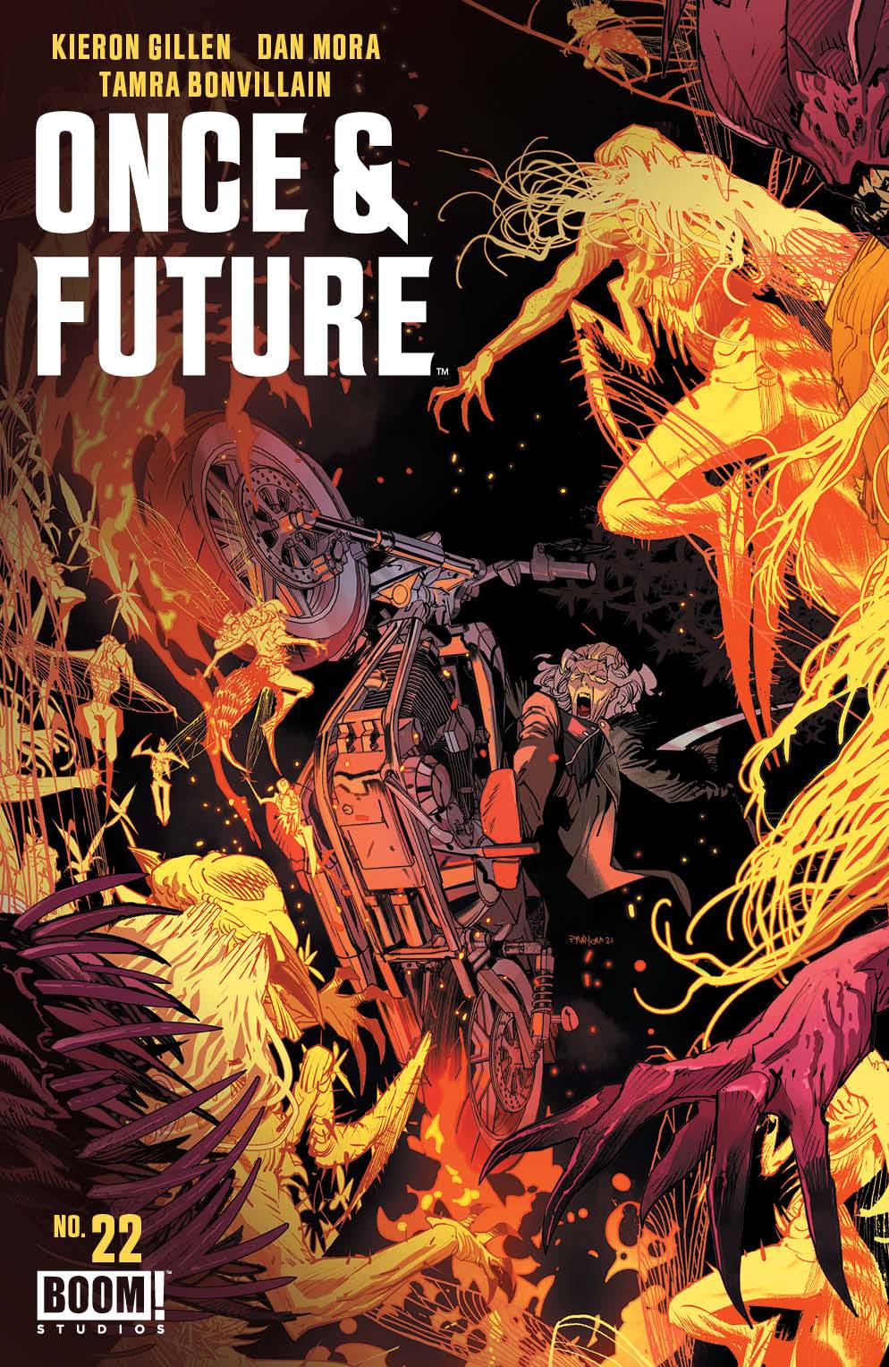 BOOM! STUDIOS COMIC BOOK ONCE & FUTURE #22 CVR A MORA