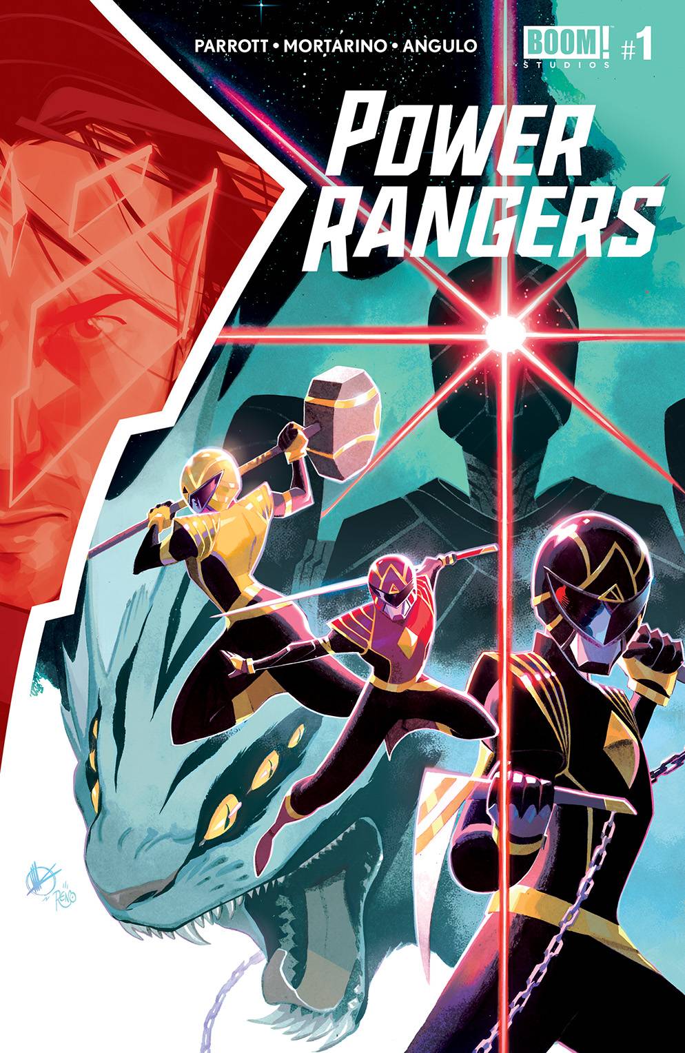 BOOM! STUDIOS COMIC BOOK POWER RANGERS #1 CVR A SCALERA NM