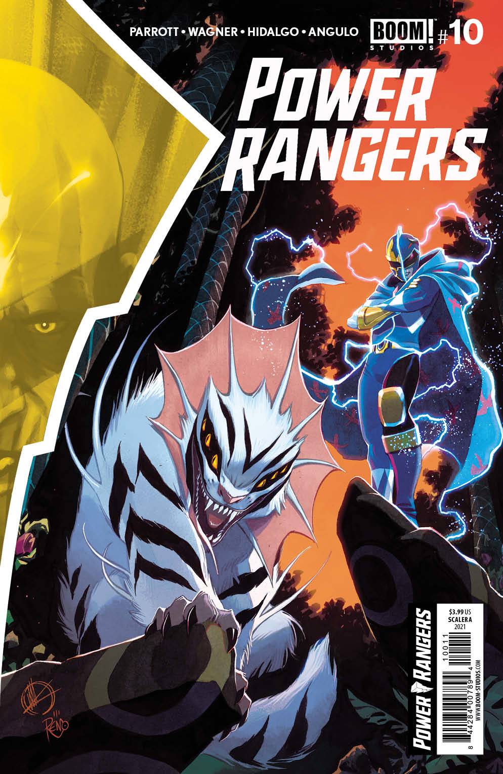 BOOM! STUDIOS COMIC BOOK POWER RANGERS #10 CVR A SCALERA