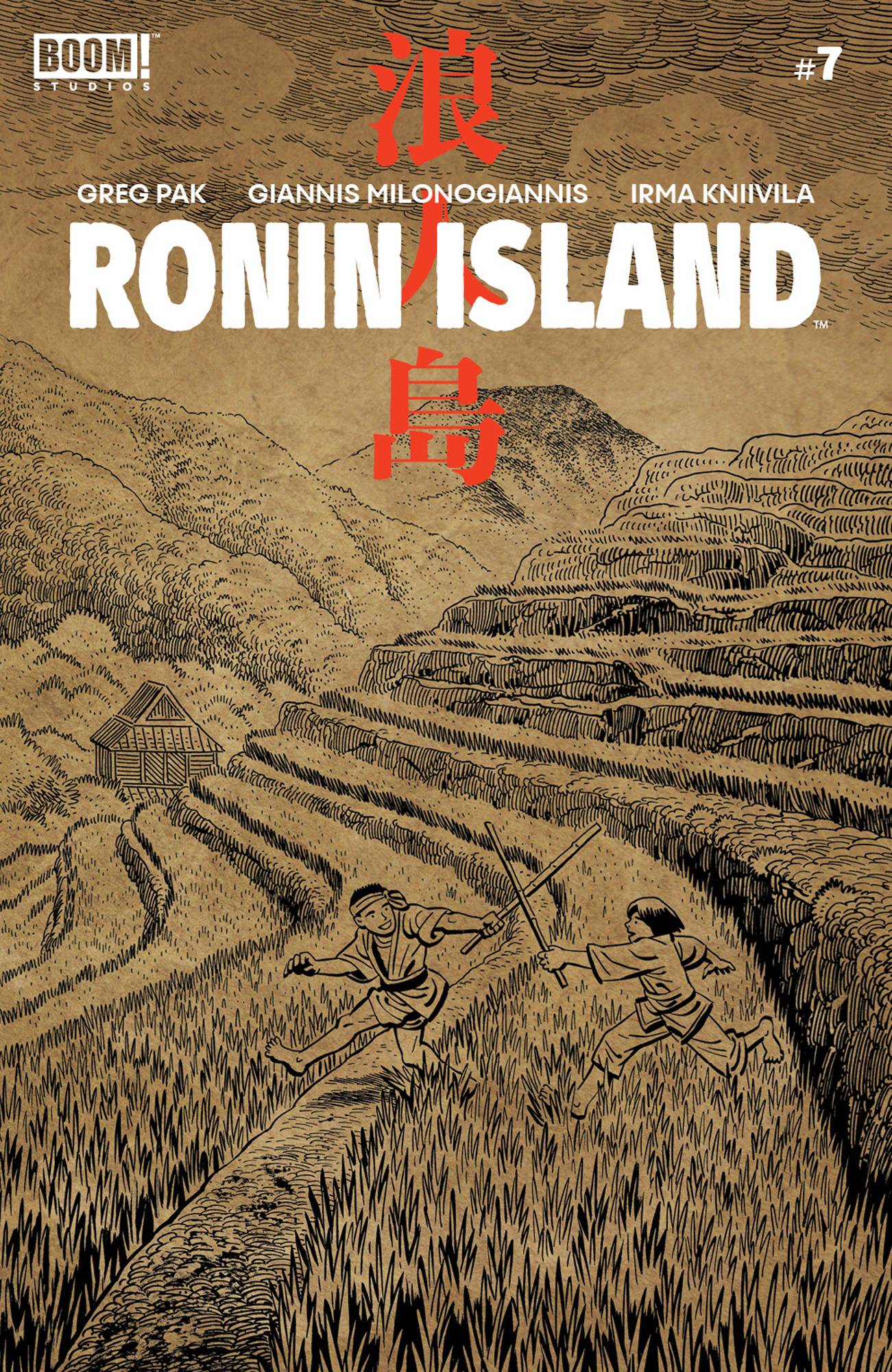 BOOM! STUDIOS COMIC BOOK RONIN ISLAND #7 CVR B PREORDER YOUNG VAR