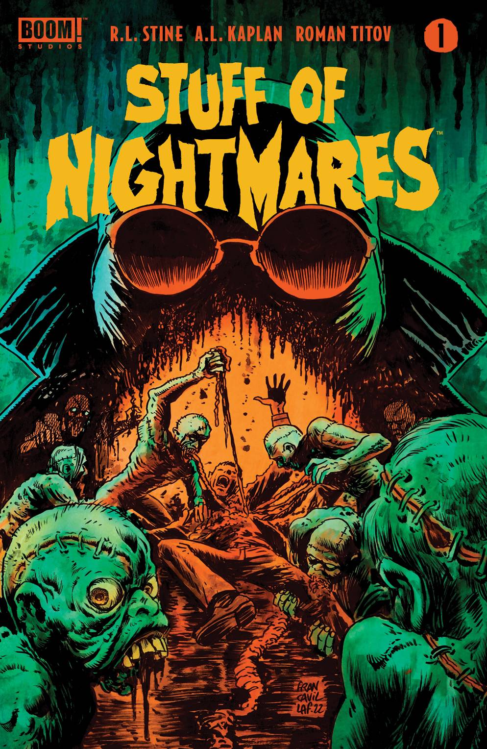 BOOM! STUDIOS COMIC BOOK STUFF OF NIGHTMARES #1 (OF 4) CVR A FRANCAVILLA