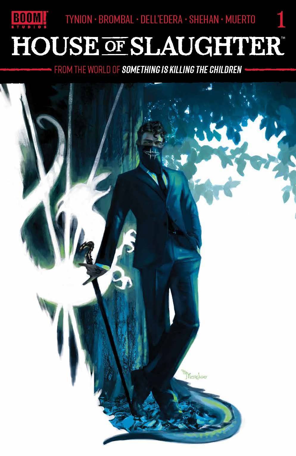 BOOM! STUDIOS COMIC BOOK VF/NM HOUSE OF SLAUGHTER #1 2ND PTG CVR B MERCADO FOIL