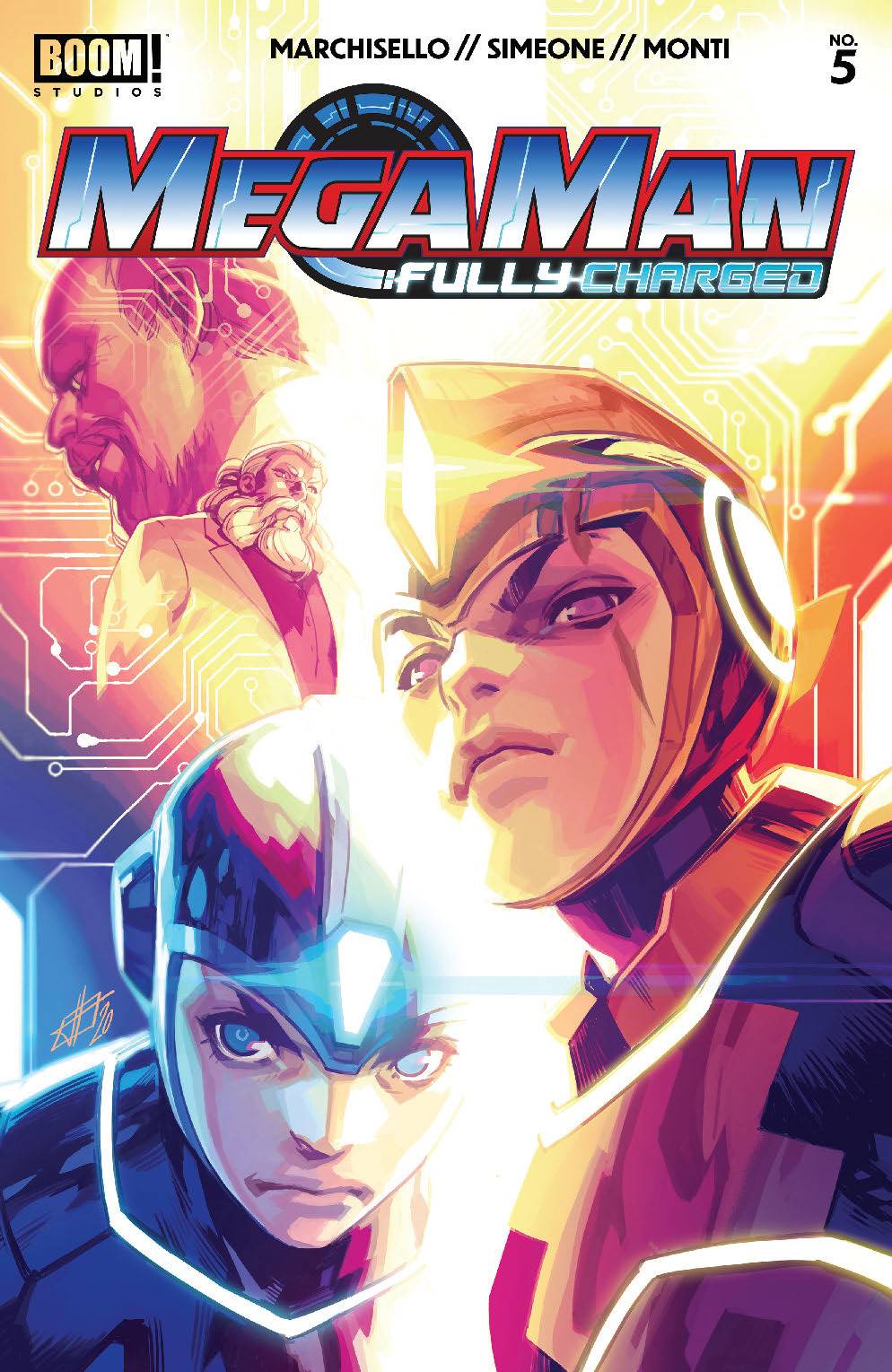 BOOM! STUDIOS COMIC BOOK VF/NM MEGA MAN FULLY CHARGED #5 (OF 6) CVR A MAIN
