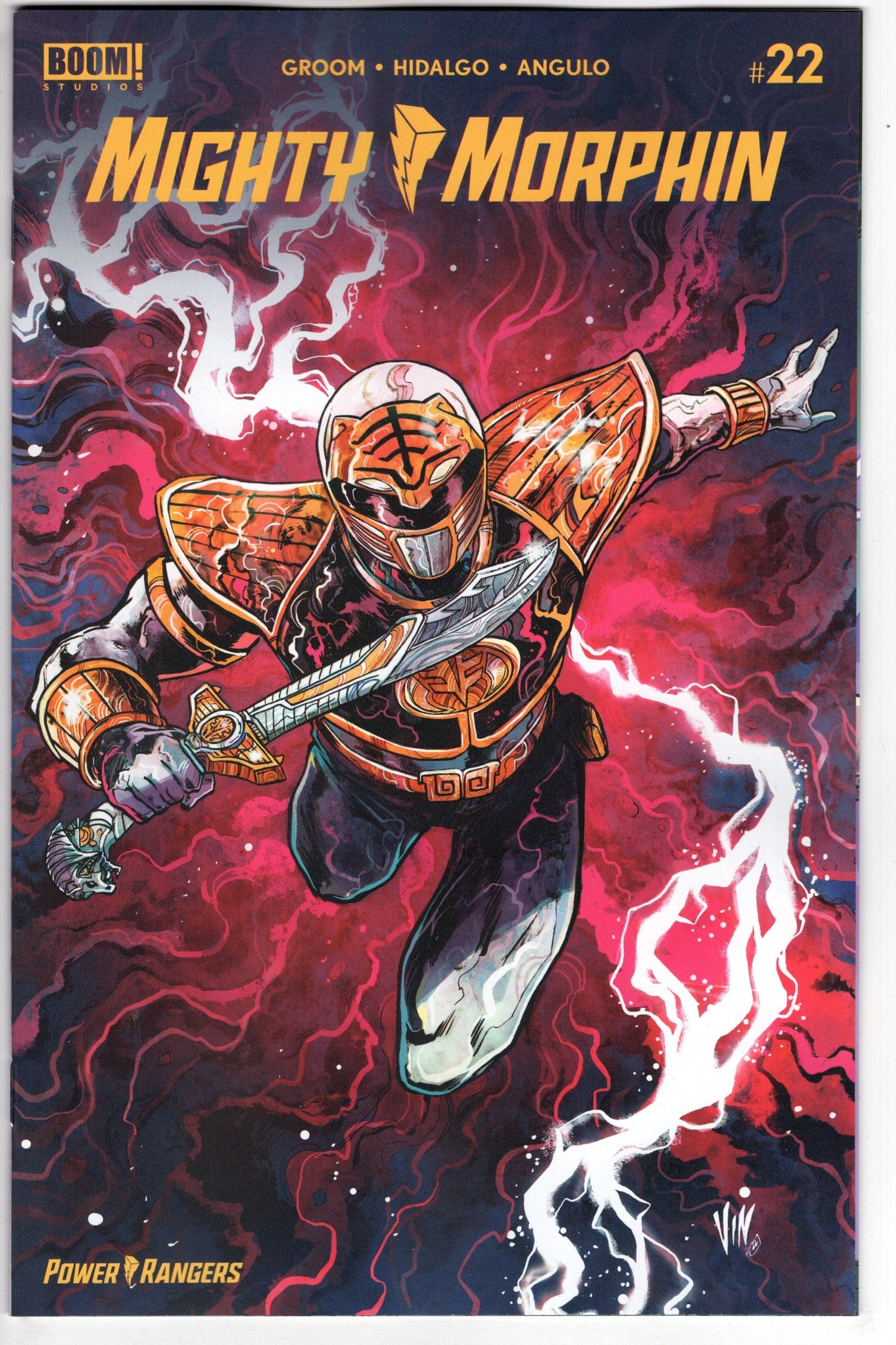 BOOM! STUDIOS COMIC BOOK VF/NM MIGHTY MORPHIN #22 CVR REVEAL VARIANT