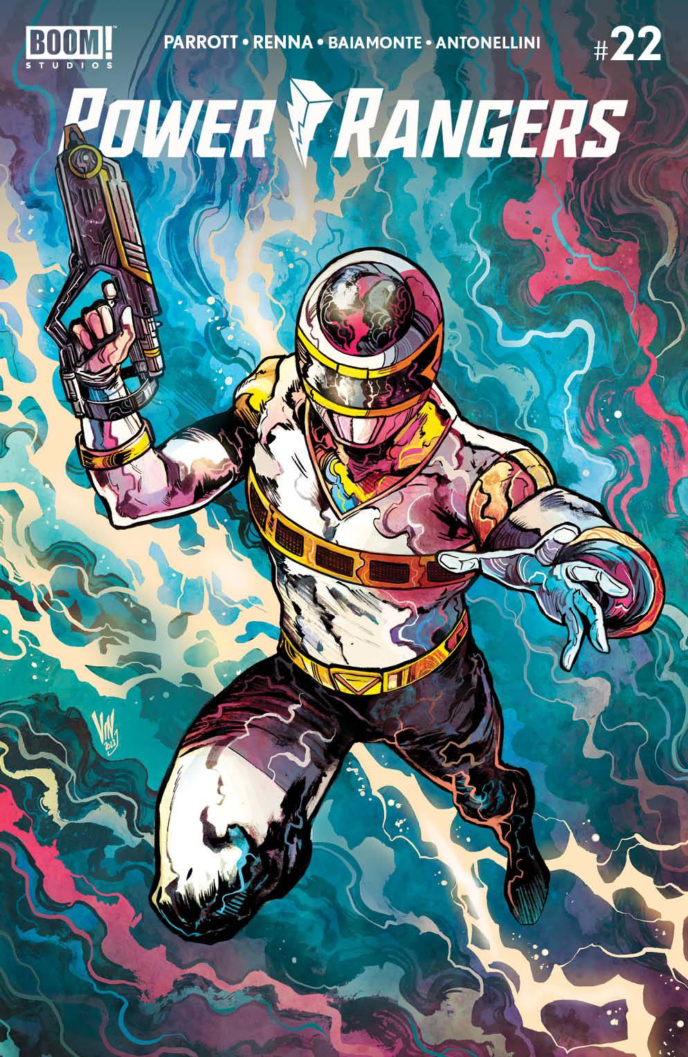 BOOM! STUDIOS COMIC BOOK VF/NM POWER RANGERS #22 CVR F FOC REVEAL VARIANT RICCARDI