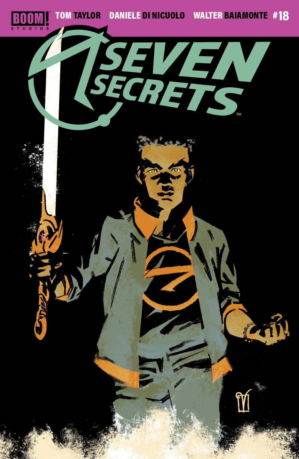 BOOM! STUDIOS COMIC BOOK VF/NM SEVEN SECRETS #18 CVR B DE LANDRO