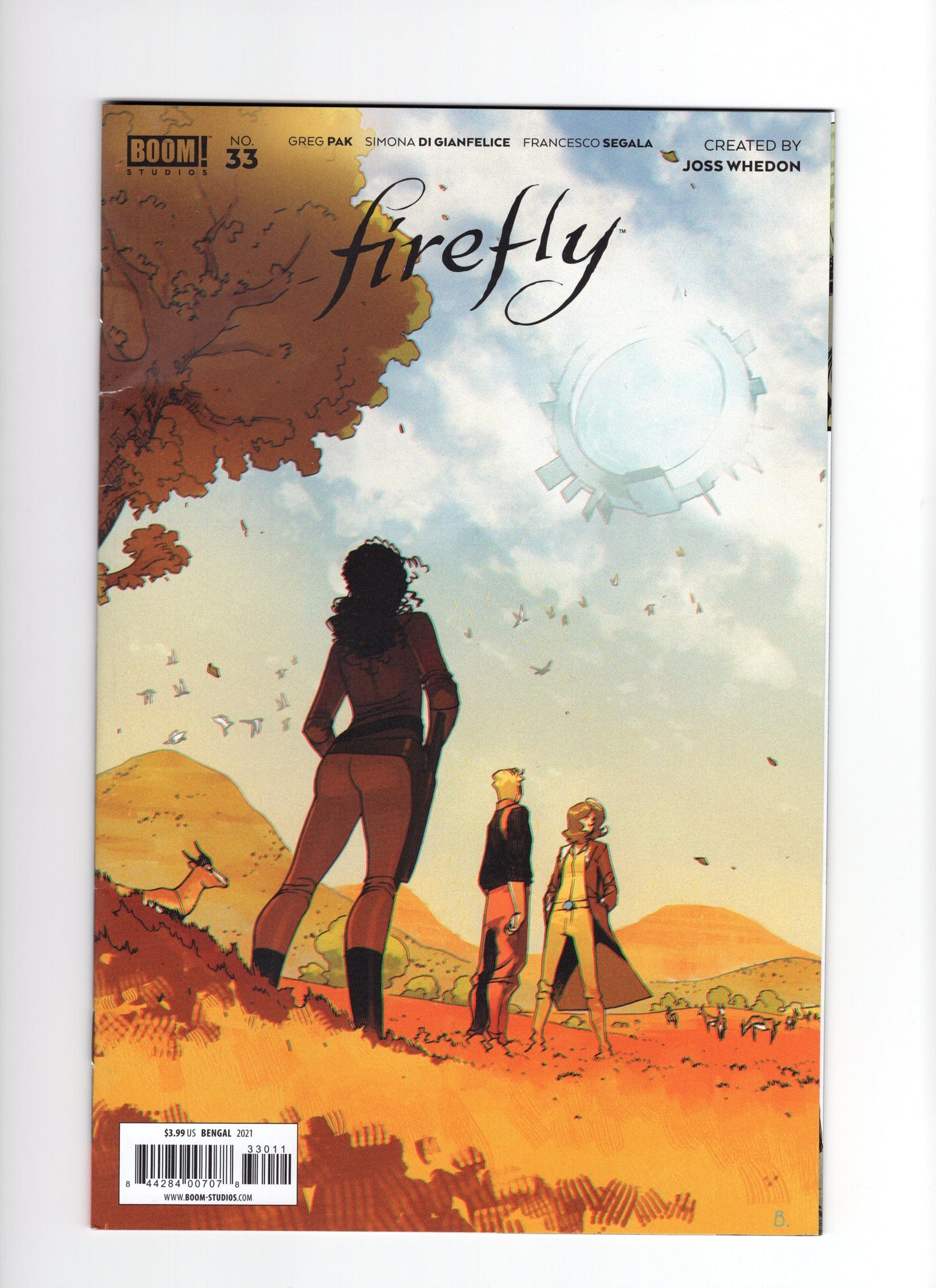BOOM! STUDIOS COMIC BOOKS FN FIREFLY #33 CVR A BENGAL