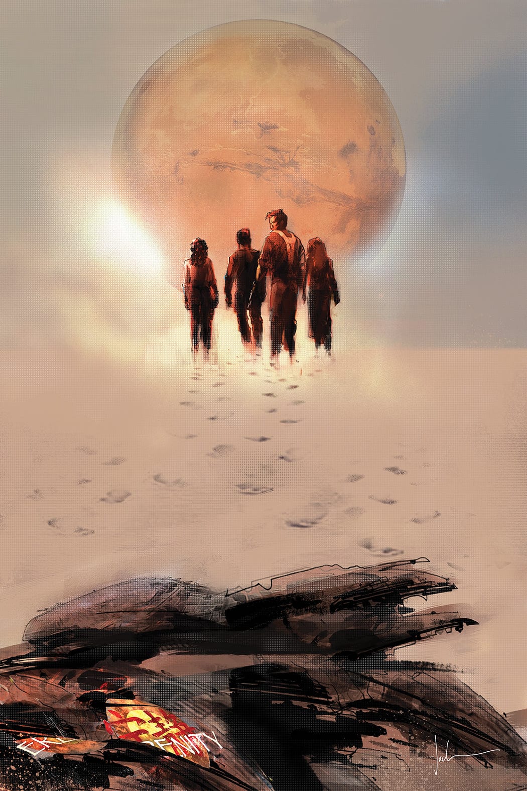 BOOM! STUDIOS Comics NM FIREFLY #1 FOC JOCK INCV