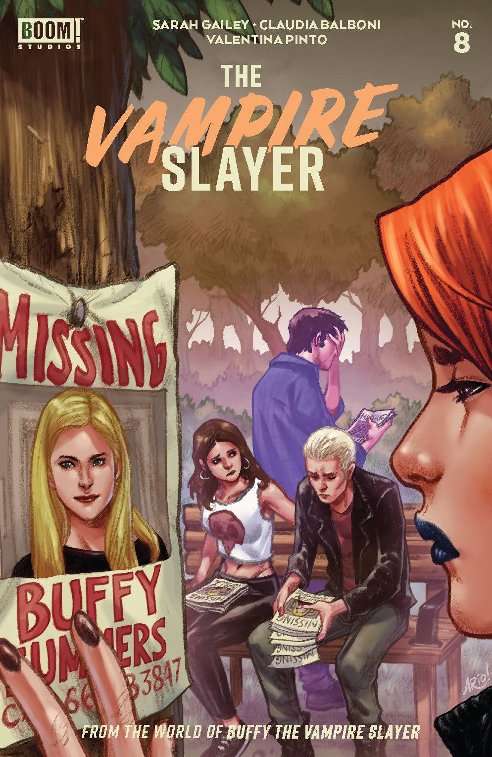 BOOM! STUDIOS Comics VAMPIRE SLAYER (BUFFY) #8 CVR A ANINDITO