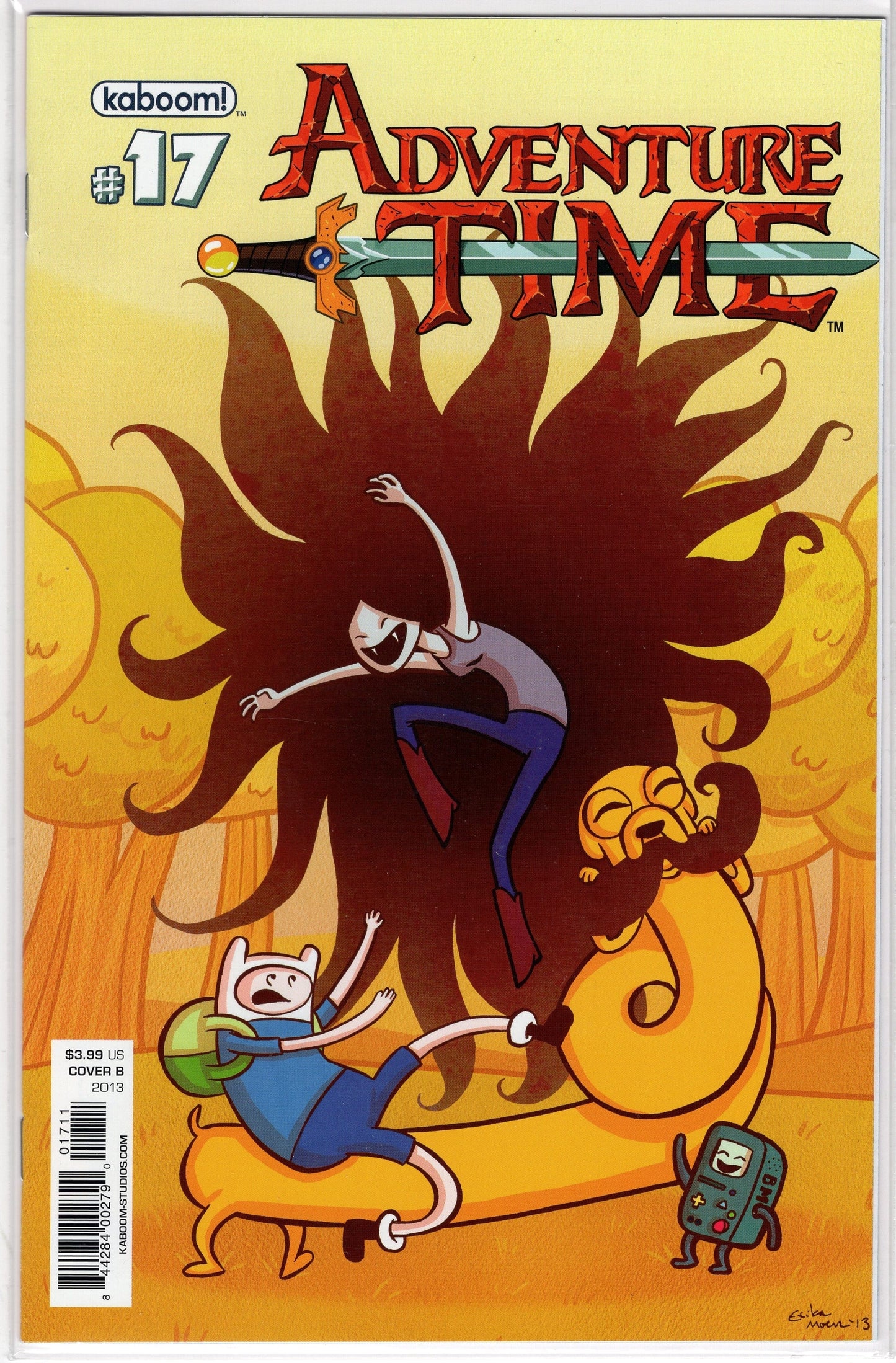 BOOM! STUDIOS Comics VF+ ADVENTURE TIME #17 COVER B