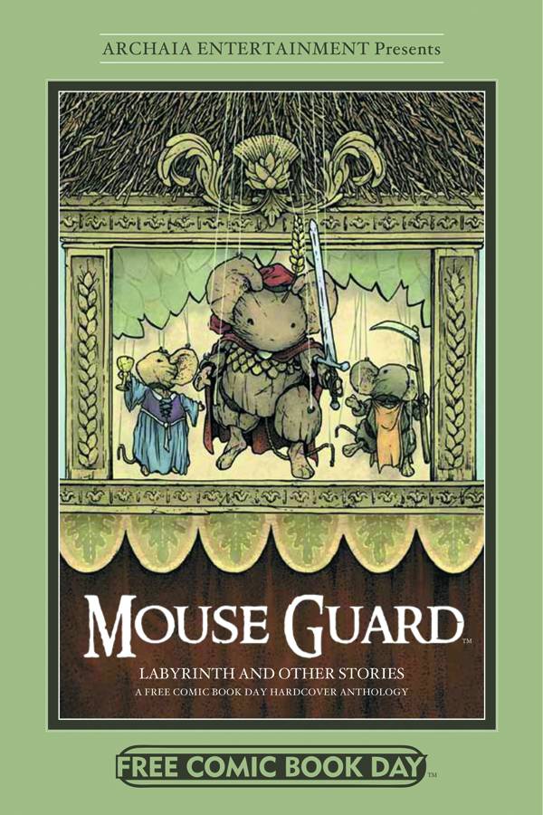 comic book VF/NM FCBD 2012 MOUSE GUARD LABYRINTH & MORE HC