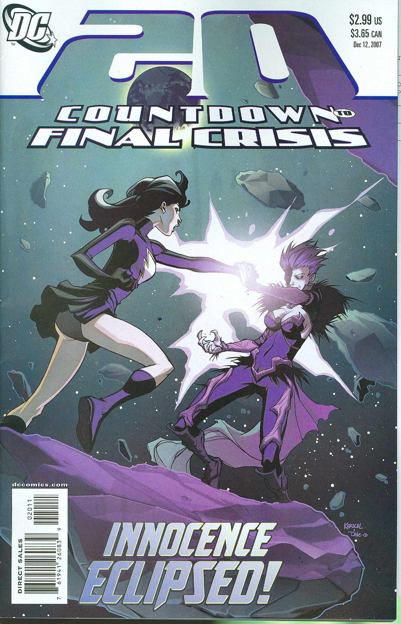 D.D.P comic books COUNTDOWN TO FINAL CRISIS 20