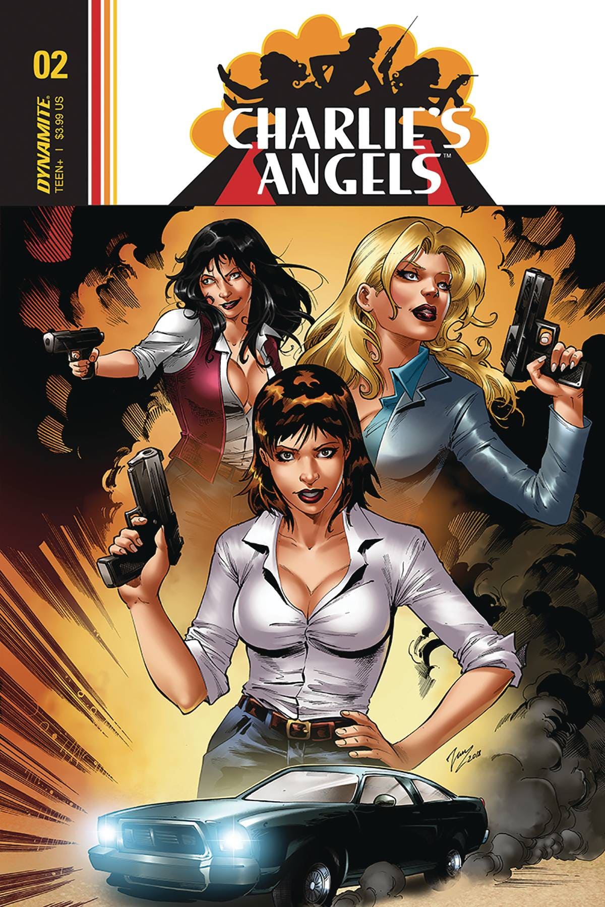 D. E. CHARLIES ANGELS #3 CVR A CIFUENTES