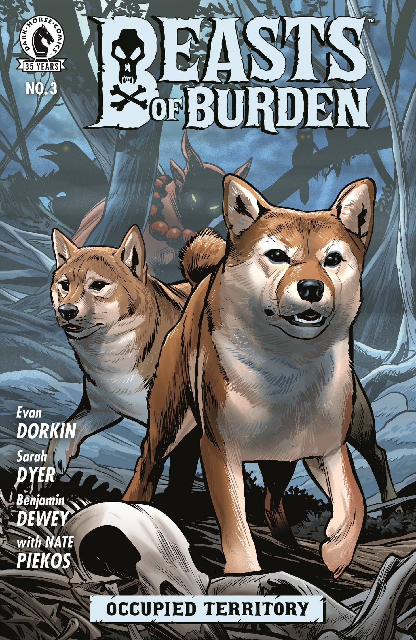 DARK HORSE COMICS COMIC BOOK BEASTS OF BURDEN OCCUPIED TERRITORY #3 (OF 4) CVR A DEWEY
