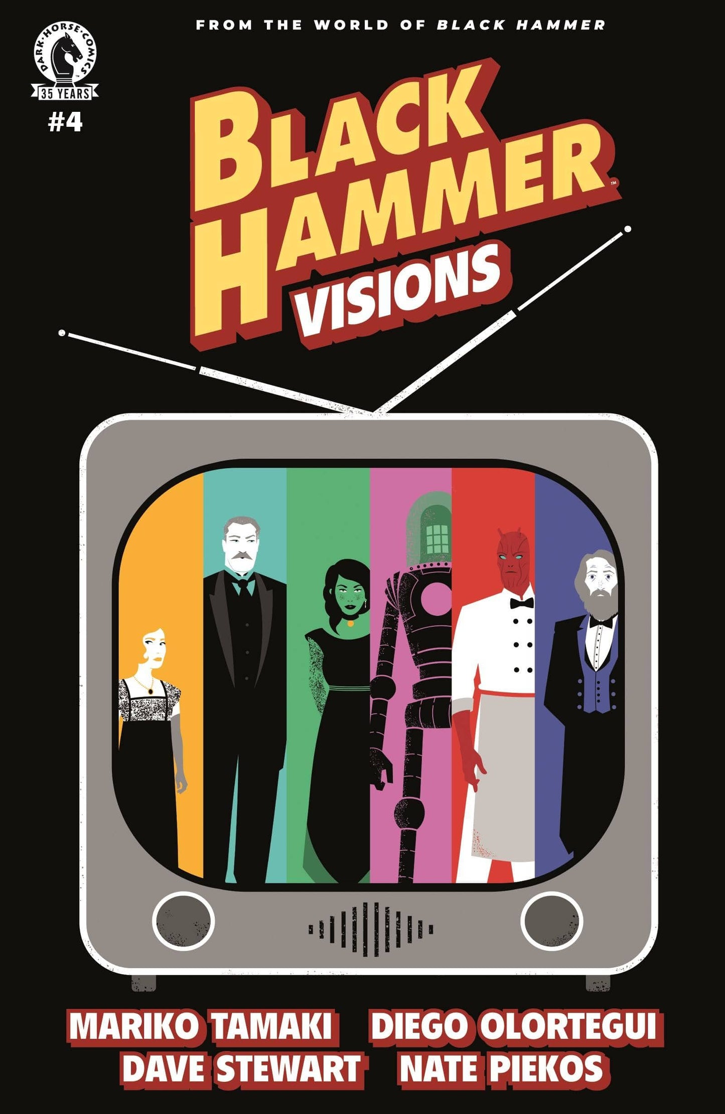 DARK HORSE COMICS COMIC BOOK BLACK HAMMER VISIONS #4 (OF 8) CVR B MARTIN