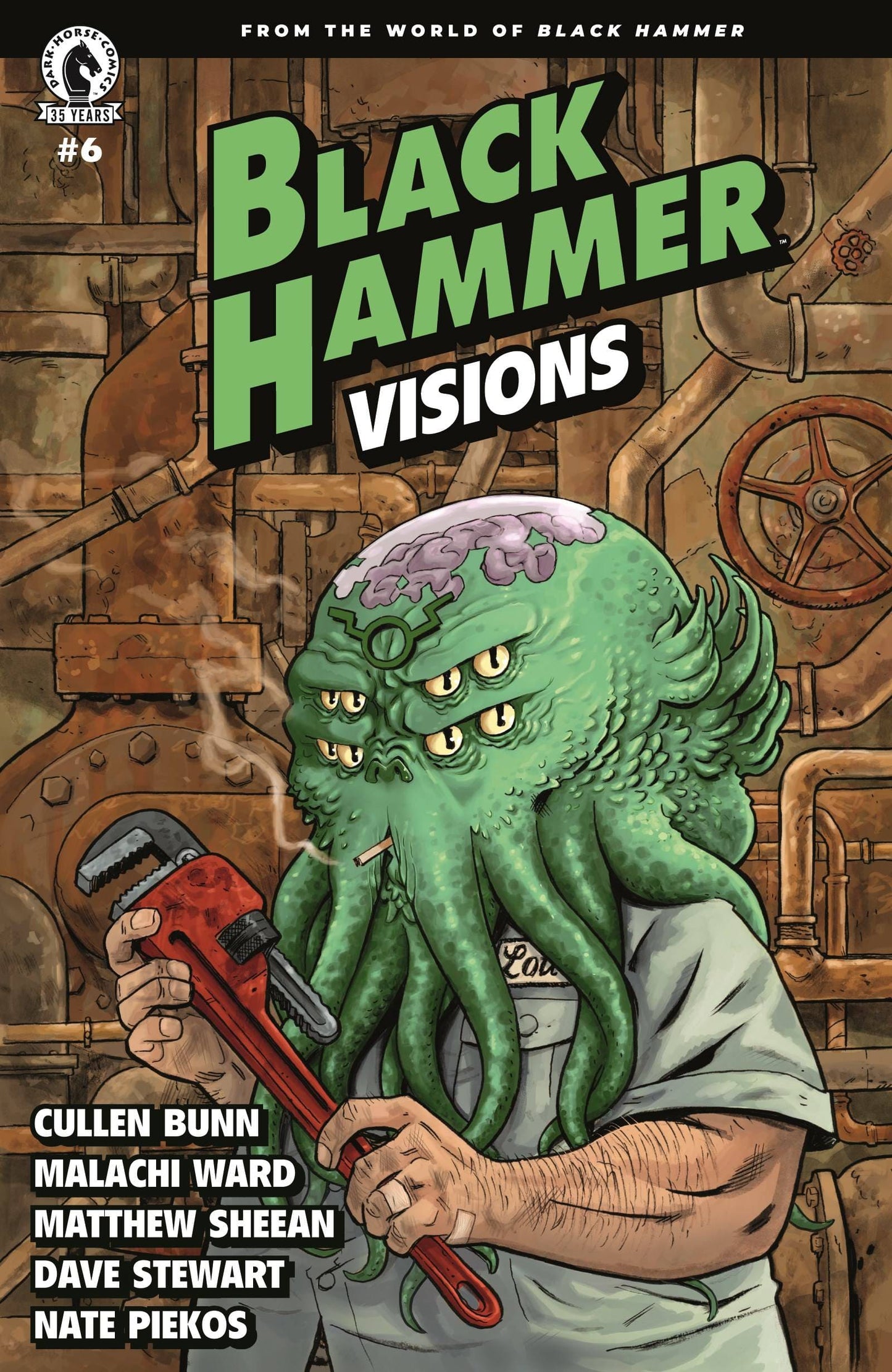 DARK HORSE COMICS COMIC BOOK BLACK HAMMER VISIONS #6 (OF 8) CVR C HURTT