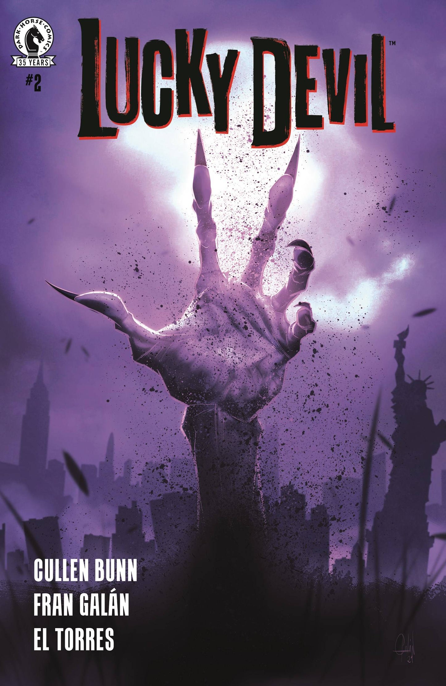 DARK HORSE COMICS COMIC BOOK LUCKY DEVIL #2 (OF 4)