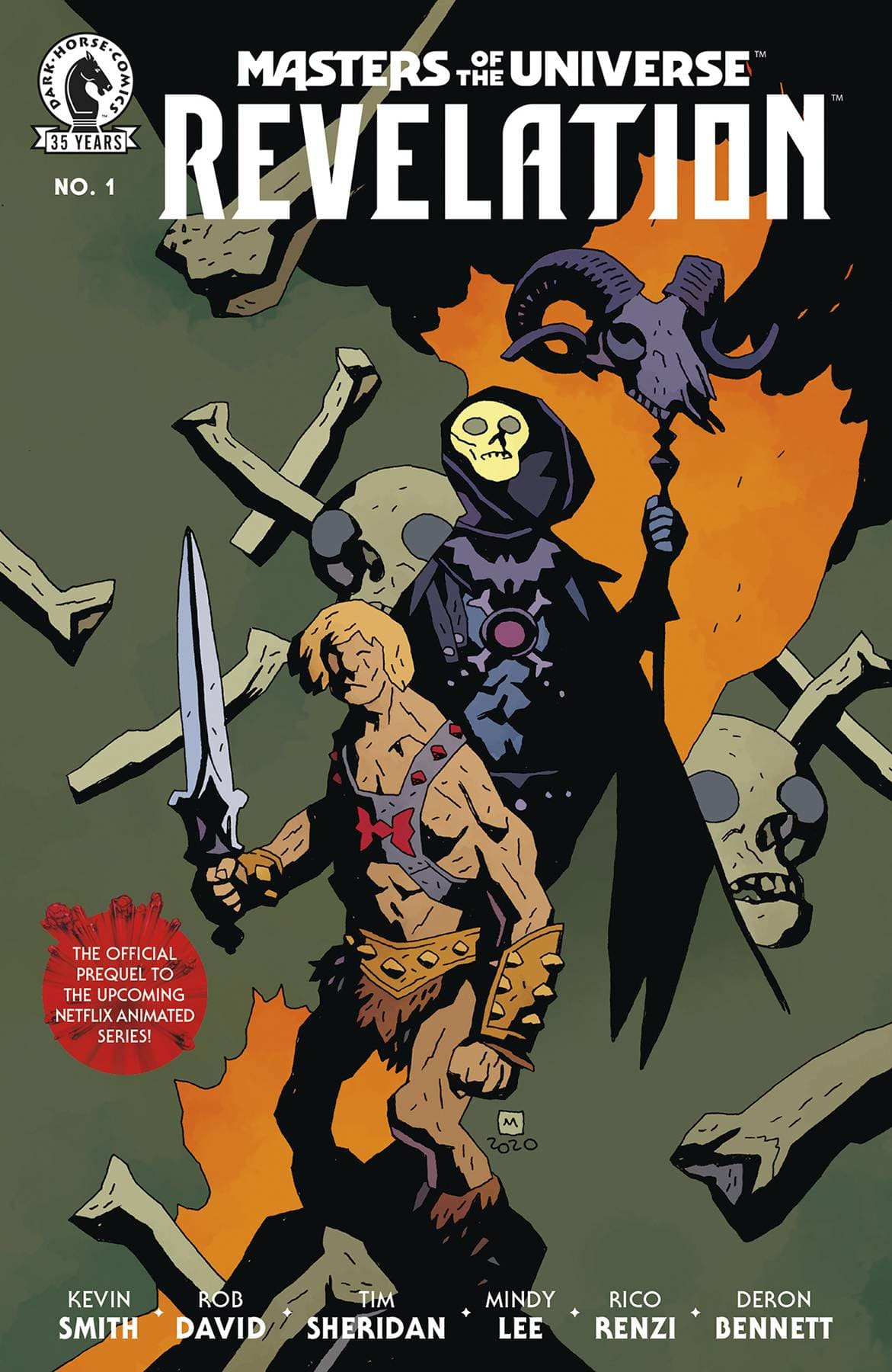 DARK HORSE COMICS COMIC BOOK MASTERS OF THE UNIVERSE REVELATION #1 (OF 4) CVR B MIGNOLA &