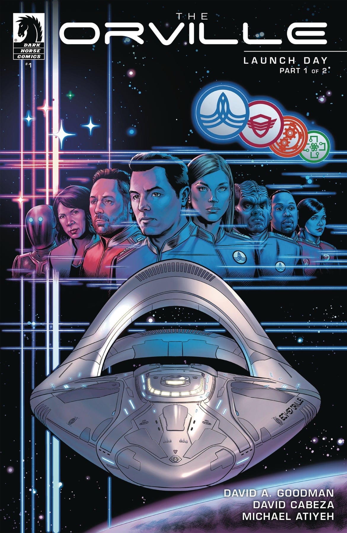 DARK HORSE COMICS COMIC BOOK ORVILLE #2 LAUNCH DAY