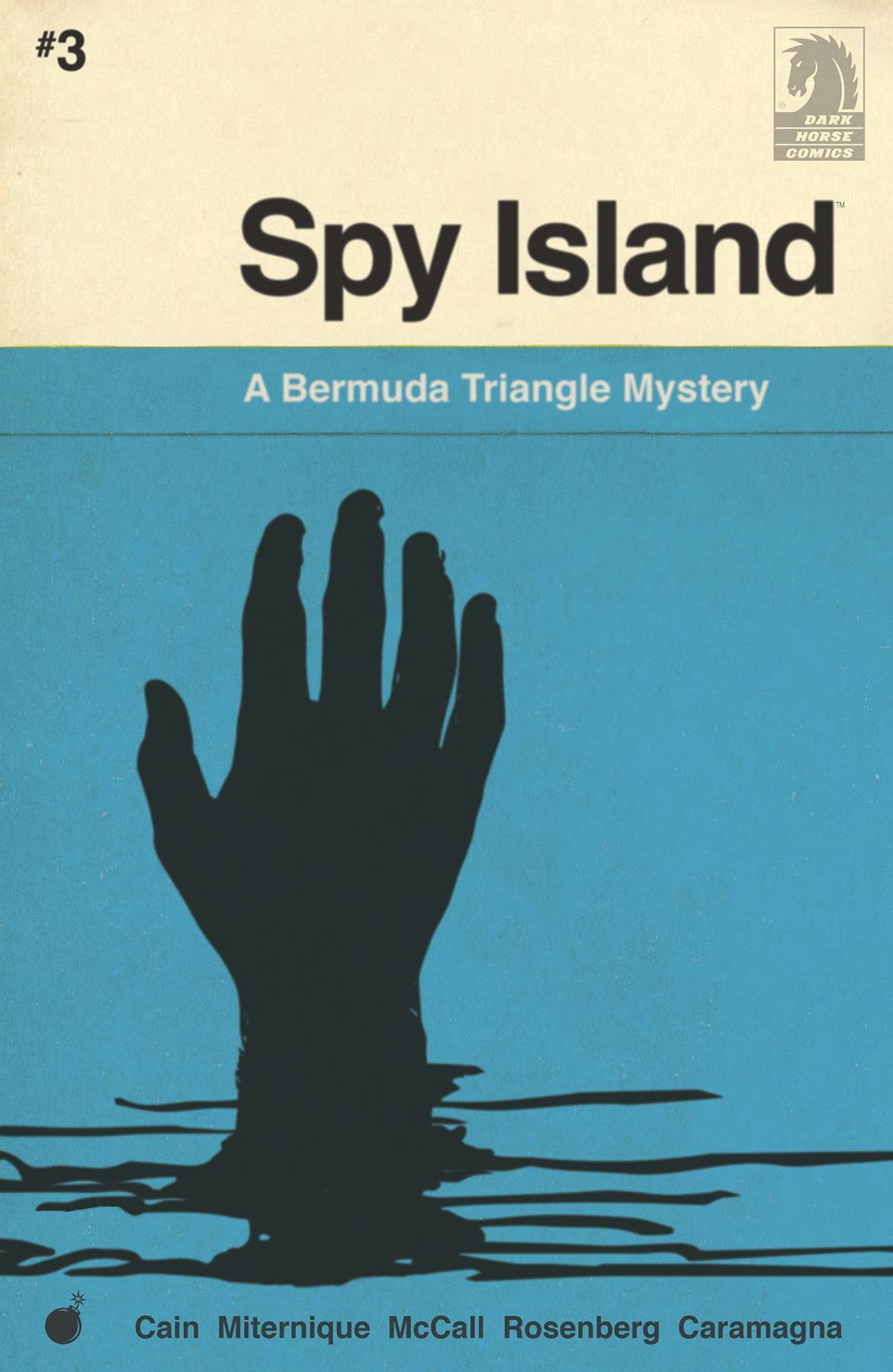 DARK HORSE COMICS COMIC BOOK SPY ISLAND #3 (OF 4) CVR B MITERNIQUE