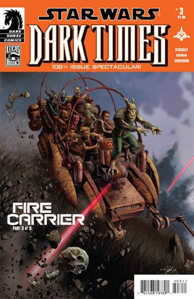 DARK HORSE COMICS COMIC BOOK Star Wars Dark Times Fire Carrier #3