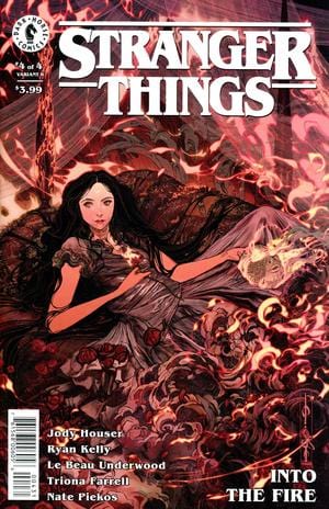 DARK HORSE COMICS COMIC BOOK STRANGER THINGS INTO THE FIRE #4 (OF 4) CVR C MCKERNAN