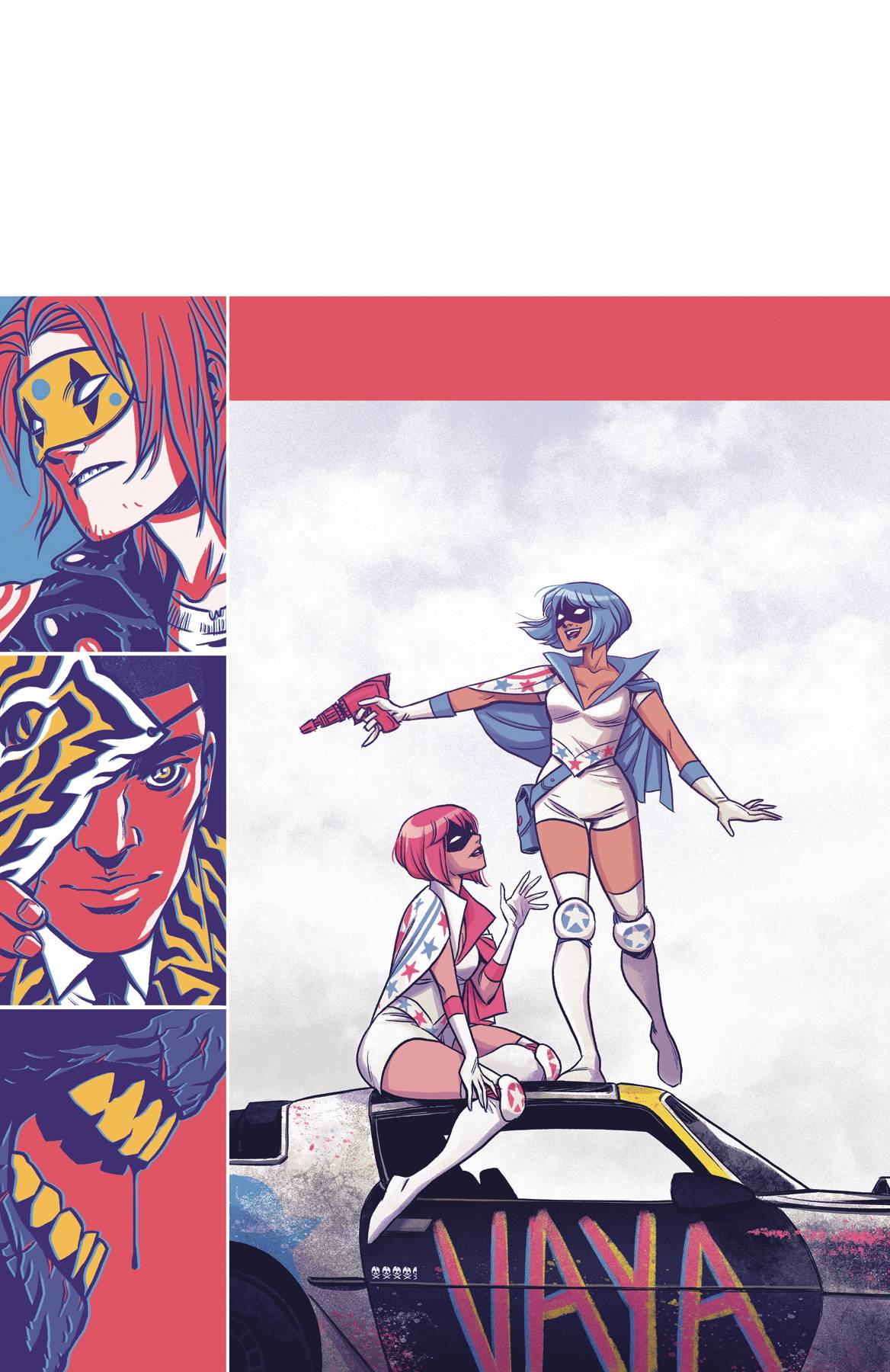 DARK HORSE COMICS COMIC BOOK TRUE LIVES FABULOUS KILLJOYS NATIONAL ANTHEM #1 CVR B CLOONA